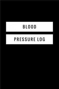 Blood Pressure Log