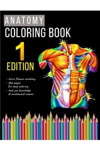 Anatomy Coloring Book