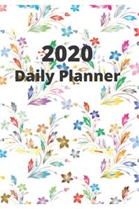Year 2020 Fully Dated Monthly, Weekly And Daily Calender Planner
