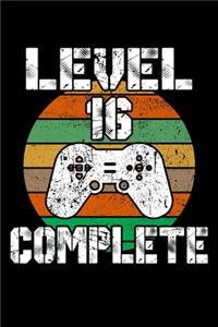 Level 16 Complete