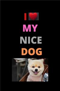 I Love My Nice Dog