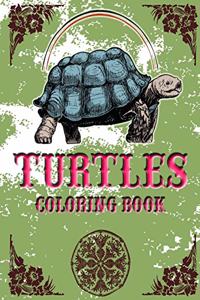 Turtles Coloring Book