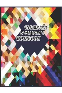 Isometric Symmetry Grid Graph Paper Architecture Notebook Journal