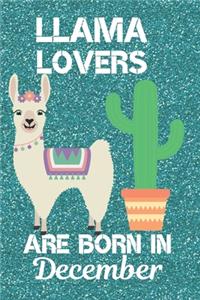 Llama Lovers Are Born in December
