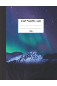Graph Paper Notebook 5x5