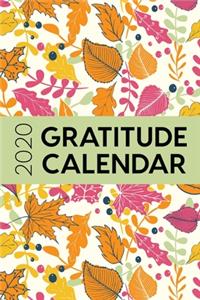 2020 Gratitude Calendar