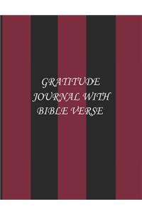 gratitude journal with bible verse