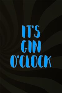 It's Gin O'clock