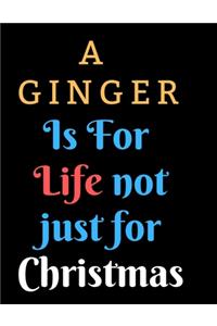 A Ginger Notebook Journal