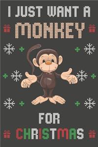 I Just Want A Monkey For Christmas