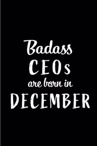 Badass CEOs are Born in December