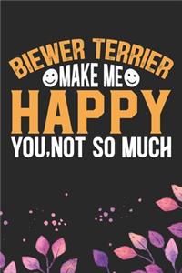 Biewer Terrier Make Me Happy You, Not So Much