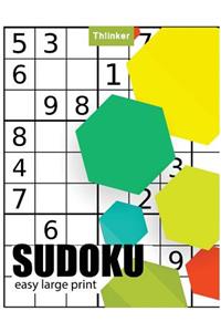 Sudoku Easy Large Print