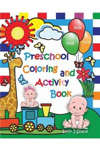 Preschool Coloring Activity Book