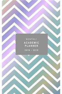 Monthly Academic Planner 2018 - 2019