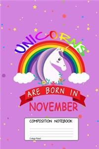 Unicorns Are Born in November