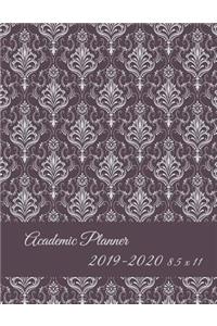 Academic Planner 2019-2020 8.5 x 11