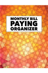 Monthly Bill Paying Organizer