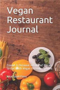 Vegan Restaurant Journal