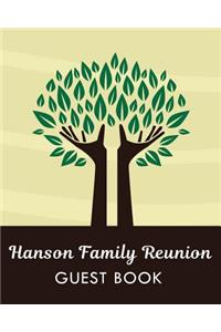 Hanson Family Reunion Guest Book