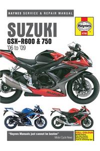 Suzuki Gsx-R600 & 750 '06 to '09