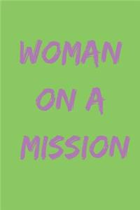 Woman on a Mission