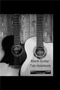 Blank Guitar Tab Notebook