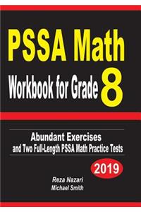 PSSA Math Workbook for Grade 8