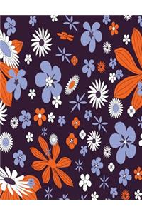 Flower Print Notebook