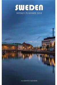 Sweden Weekly Planner 2018