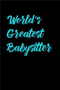 World's Greatest Babysitter