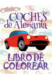 Coches de Alemania Libro de Colorear