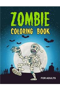 Zombie Coloring Book for Adult