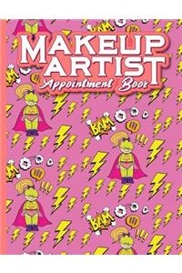 Makeup Artist Appointment Book