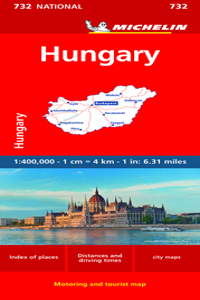 Michelin Hungary Map 732