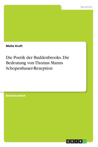 Die Poetik der Buddenbrooks. Die Bedeutung von Thomas Manns Schopenhauer-Rezeption