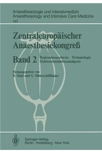 Zentraleuropäischer Anaesthesiekongreß