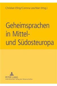 Geheimsprachen in Mittel- Und Suedosteuropa