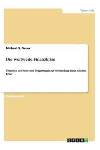 weltweite Finanzkrise