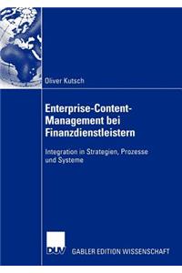 Enterprise-Content-Management Bei Finanzdienstleistern