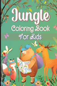 Jungle Coloring Book for Kids