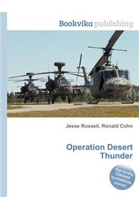 Operation Desert Thunder