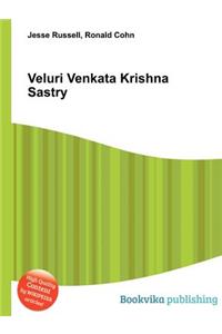 Veluri Venkata Krishna Sastry