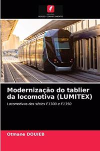 Modernização do tablier da locomotiva (LUMITEX)