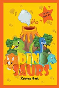 Dinosaur Coloring Book for Kids