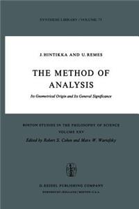 Method of Analysis