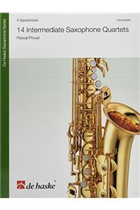 14 INTERMEDIATE SAXOPHONE QUARTETS