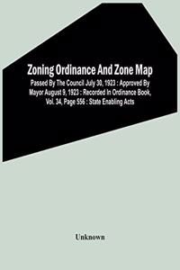 Zoning Ordinance And Zone Map