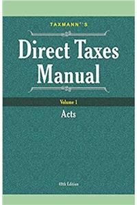 Direct Tax Manual ( Set Of 3 Volumes)