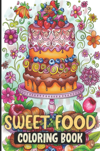 Sweet Food Coloring Book